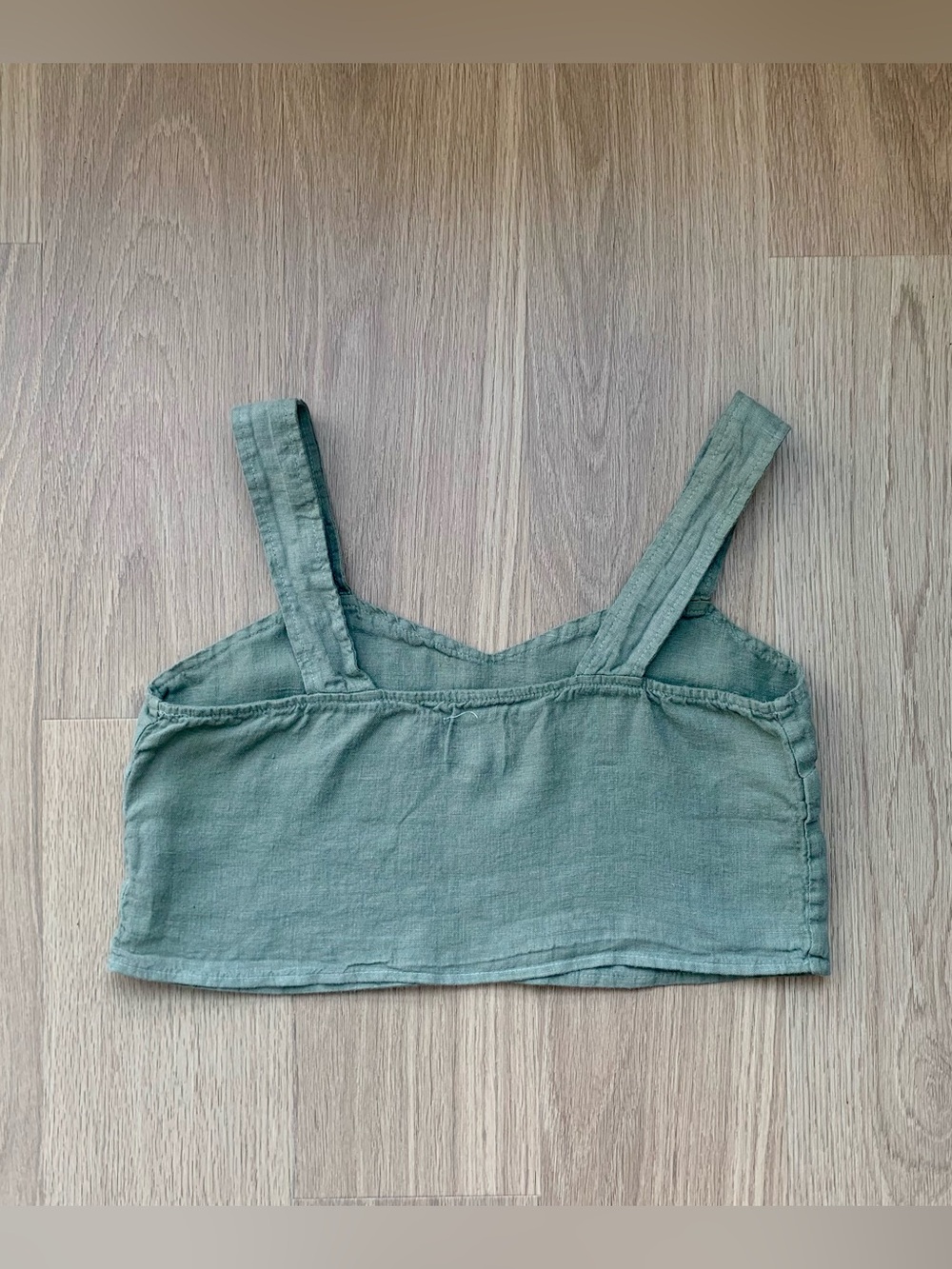 Organic Linen Set- Mate the Label, crop top & shorts - Picture 3 of 7